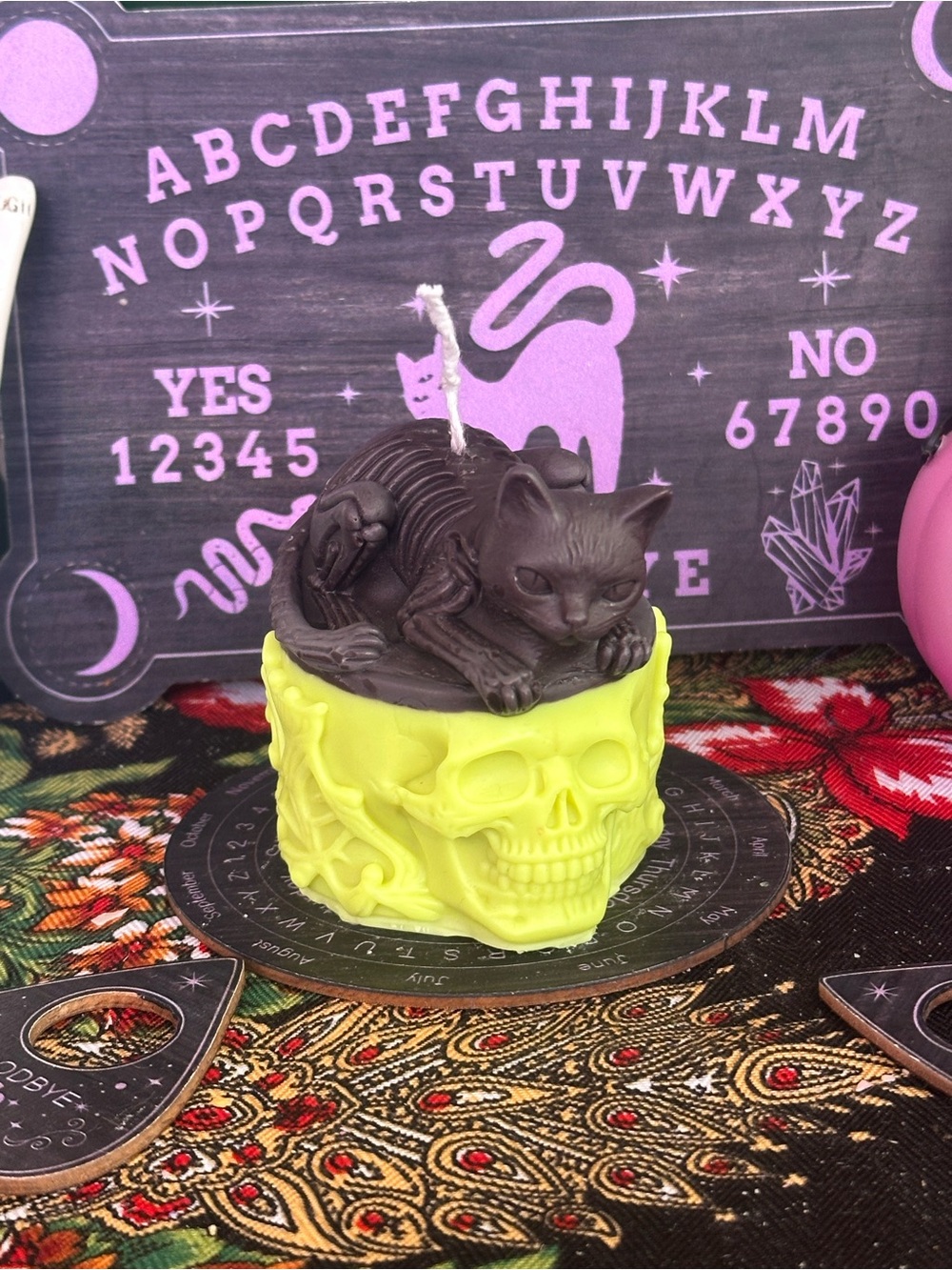 Graveyard Guardian Candle